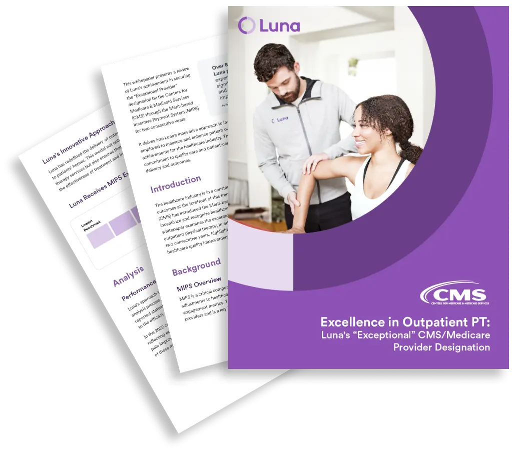 Luna’s Excellence in Outpatient Physical Therapy