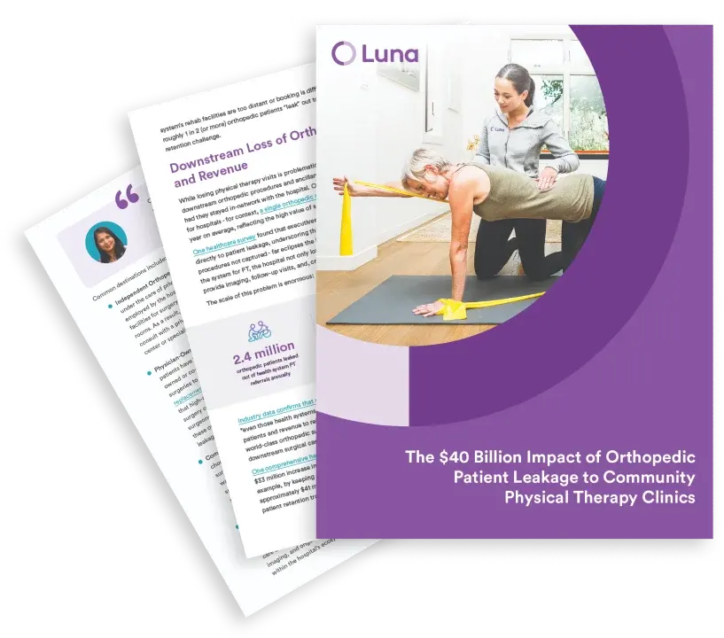 The $40 Billion Impact of Orthopedic Referral Leakage: A Whitepaper for Health System Leaders